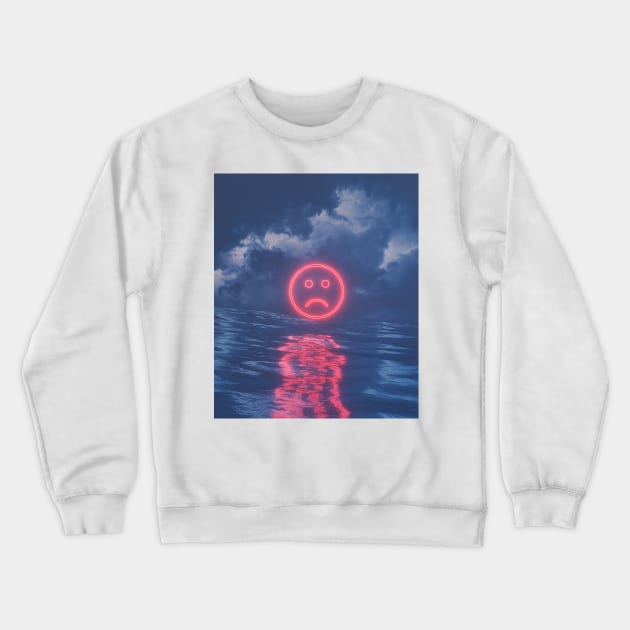 Sad Crewneck Sweatshirt by devansh